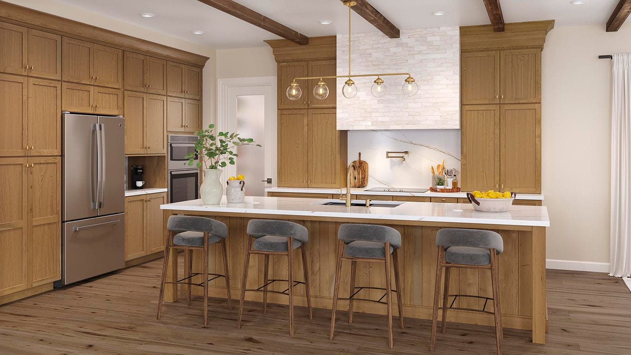 Aménagement cuisine moderne sur mesure Palmeraie Marrakech